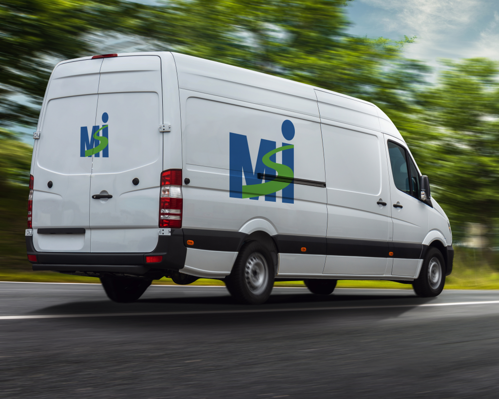 An example of an MSI courier van